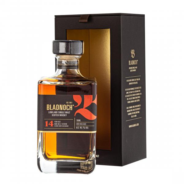 Bladnoch 14 Jahre 2006-2020 Sherry Cask 46,7% vol. 0,7l Bladnoch 14 Jahre 2006-2020 Sherry Cask 46,7% vol. 0,7l
